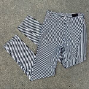 Vintage Railroad Stripe high-rise wedgie fit western yoke bareback cowgirl jeans